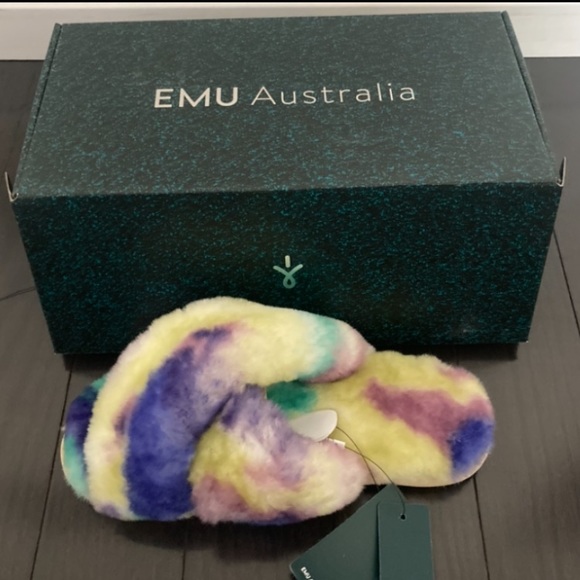 🆕💜💛EMU AUSTRALIA SHEEPSKIN SLIDES💜💛🆕 - Picture 7 of 11